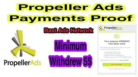 Propellerads Payment Proof 2021 | Best High Paying ADS Network |  Best AdSense Alternative 2021