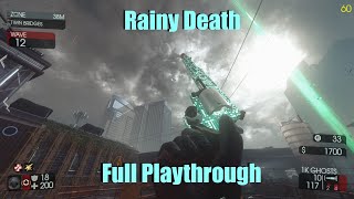 Black Ops 3 Custom Zombies: Rainy Death! Full map completed first try!