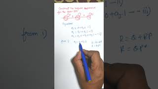 Construction of Regular Expression from Finite Automata | Arden's Theorem #toc #shorts