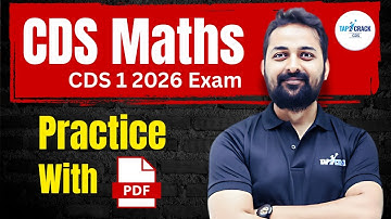 CDS Maths Practice | CDS 1 2026 | Practice with PDF | All Information #RandhirSinghMaths