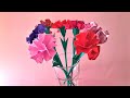 折り紙 カーネーションの花 立体 折り方 Origami Flower Carnation tutorial（NiceNo1）