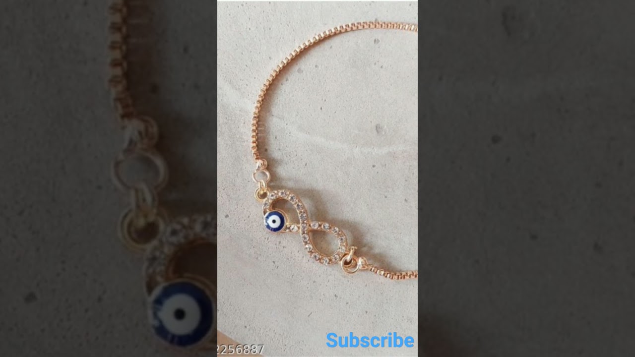 Jewels galaxy stainless steel evil eye bracelet for women