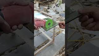 Ultra-thin glass cutting blade for precision work