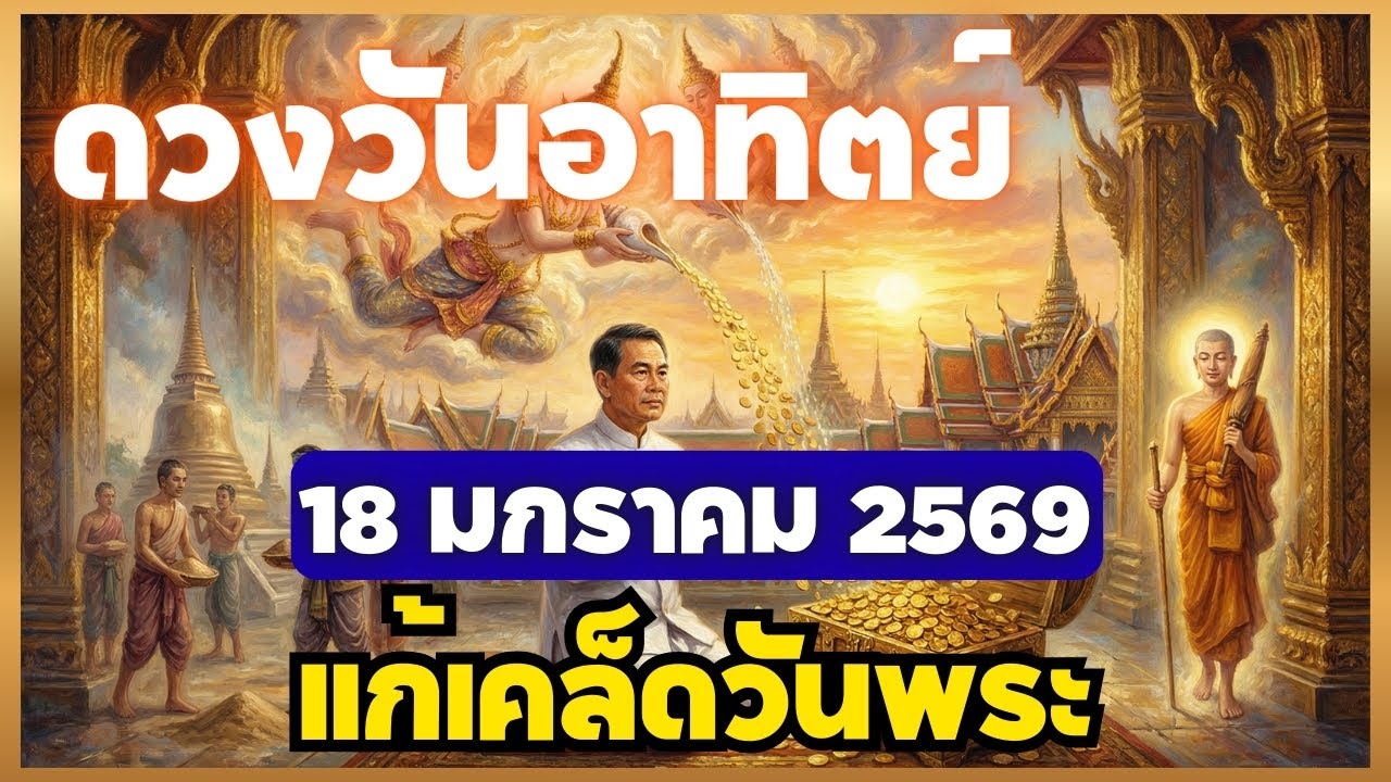 18 มกราคม วันพระใหญ่ เปิดขุมทรัพย์ด้วยคาถาเศรษฐี พลิกดวงร้ายกลายเป็นรวย