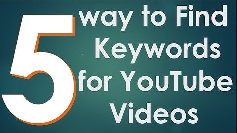 {HINDI} 5 best way to Find Keywords for YouTube Videos || YouTube Keyword Tool || youtube tags