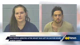Parents face felony charges after 11-month-old found in family van