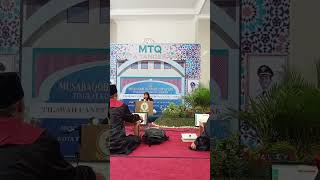 Final Mtq Kota Tangerang..yusra Fazia Syahda..ajiiiibbb...