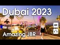 Dubai  amazing jumeirah beach residence  4k  walking tour