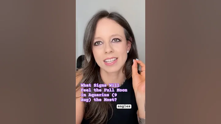 What Signs Will Feel the Full Moon in Aquarius (9 Aug) the Most? #astrology