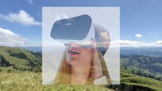 3D 180° VR #Meditation 1860 m Hochgrat Highest Mountain German Allgäu 30 Minutes with Healing Music