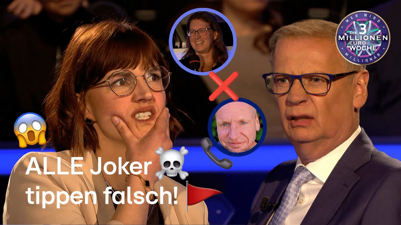 Oscar-Frage🏆​ Packt sie die 16.000€ trotzdem?🤔​💶 ​​​| Wer wird Millionär? 3-Millionen-Euro-Woche