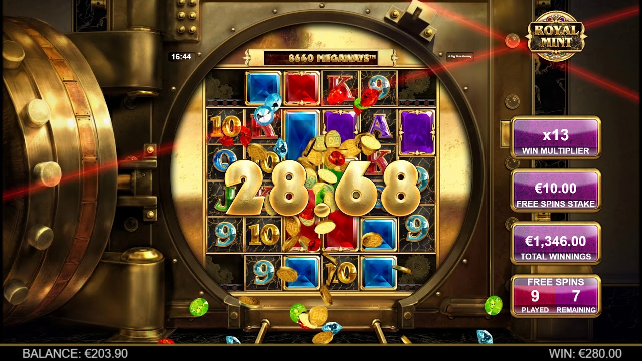 Royal mint big wine glass