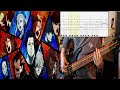 BiSH - Paint It Black - Bass Cover With Tab