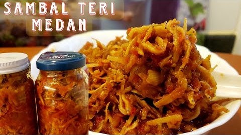 CARA MEMBUAT SAMBAL TERI MEDAN YANG ENAK DAN PEDAS || BISA UNTUK STOCK