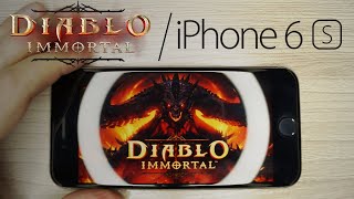 Diablo Immortal на iPhone 6S // Производительность игры