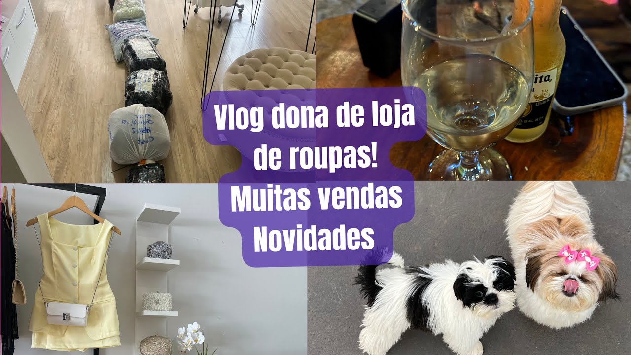 Vlog dona de loja de roupas, novidades, muitas vendas | Brás São Paulo | e muito mais ..