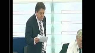 British National Party (BNP) MEP and Chairman Nick Griffin speaking in the European Parliament about the lies and scam's behind the "Global Warming" agenda. 

THERE were horrified gasps and shouts o