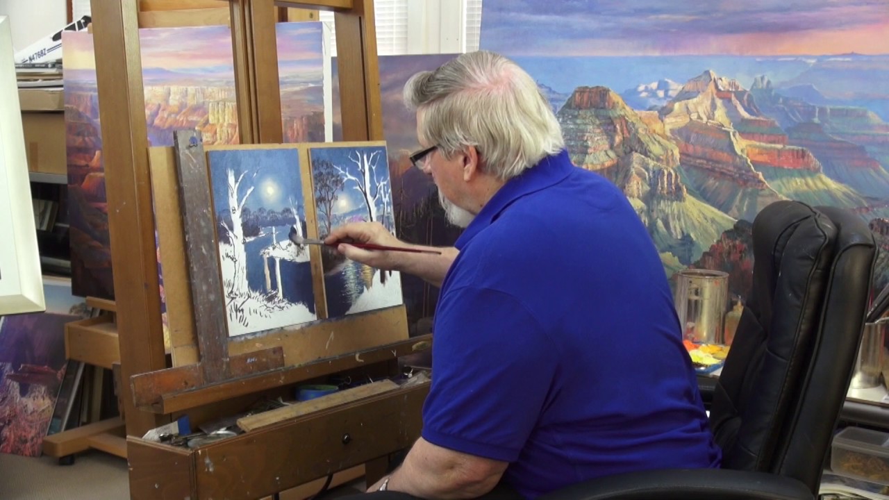 Как рисовать живописные пейзажи маслом с Джоном Брэдли «Я раскрашиваю свою жизнь»