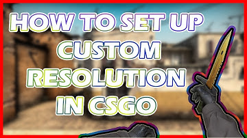 HOW TO SET UP CUSTOM RESOLUTION IN CSGO [FOR NVIDIA USERS 2021] 🤖