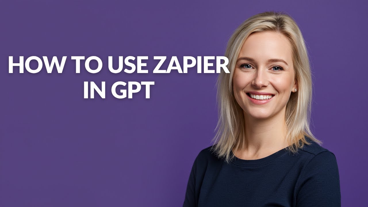How to connect GPT with Zapier for automated workflows