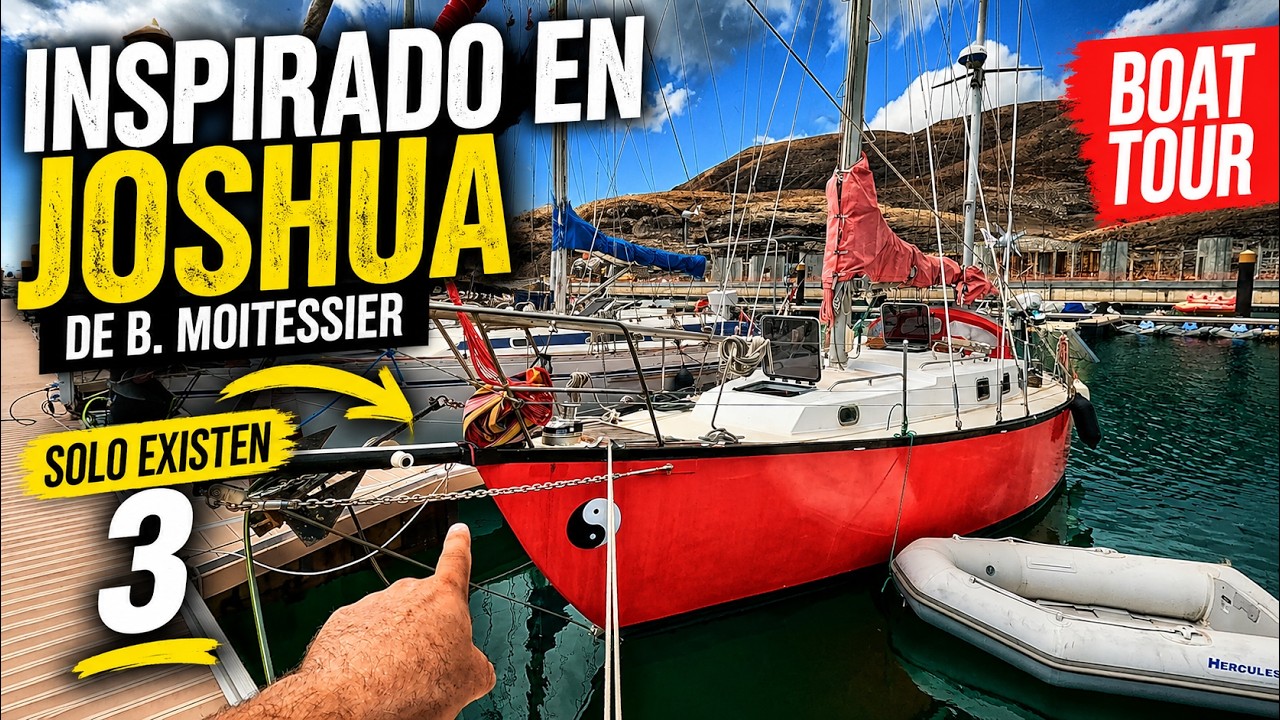 ⁣El velero inspirado en el JOSHUA de Bernard Moitessier ⚓🌊