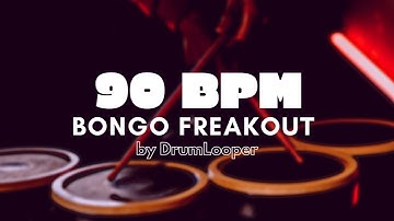 90 BPM Bongo Freakout Drum Loop | Practice Tool + Free Download