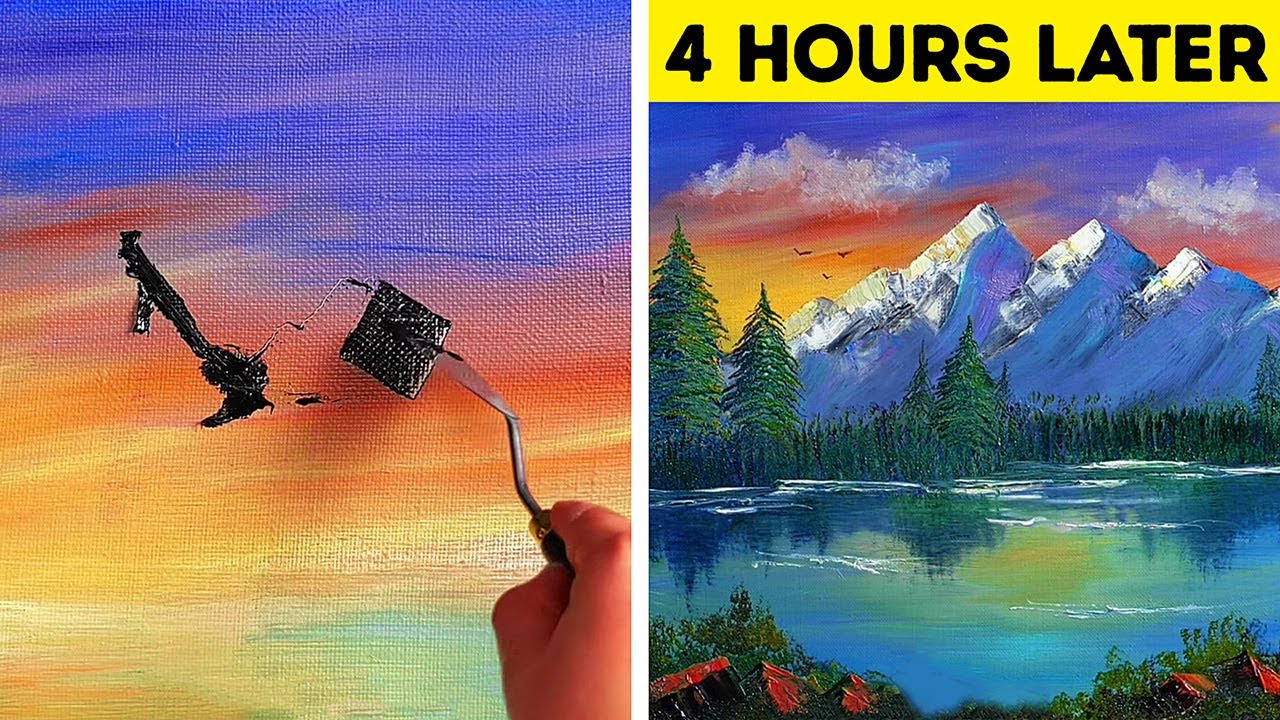 15 PAINTING TRICKS TO CREATE A REAL WORK OF ART