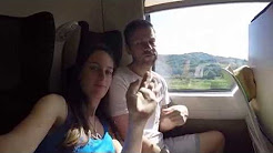 Estefania y Bruno en Tren - De Roma a Venecia