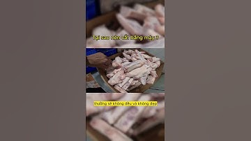 Tại sao nên cắt móng giò heo bằng máy ? #monggioheo #gioheo #changioheo