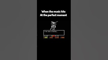 when the music matches perfectly #undertale #satisfying #tobyfox #hashtag