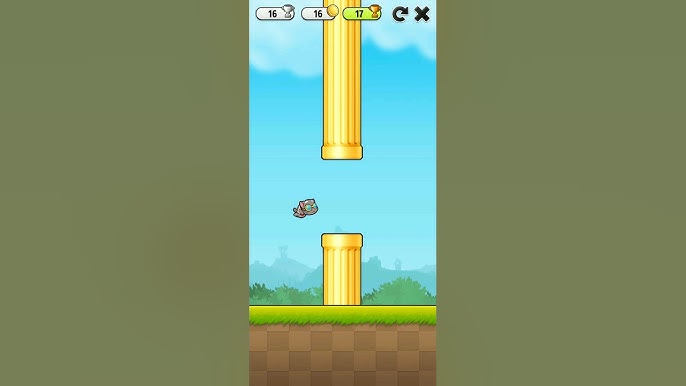 Flappy Bird, The Cute Silly Game.  😀😃😄😁😆😅😂🤣😍🐔🐧🐦🐤🐣🐥🦆🦅🦉❤️🧡💛💚💙💜🖤🤍🤎 in 2023