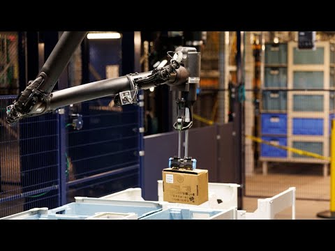 Amazon Unveils Multi-Tasking Warehouse Robot