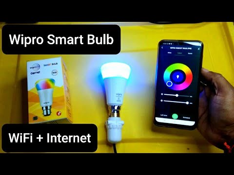Smarten Your Home With Wipro 9-Watt B22 WiFi Smart LED Bulb