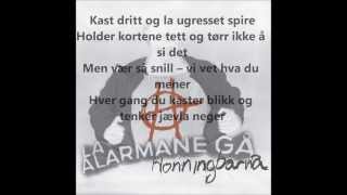 Honningbarna - La Ugresset Spire - Lyrics