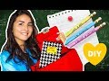 DIY ✨Back To School✨ШКОЛЬНЫЕ ПРИНАДЛЕЖНОСТИ🎒Канцелярия своими руками✎ БЛОКНОТ БЕЗ СШИВАНИЯ