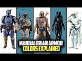 What Each Color Stands for Mandalorian Armour