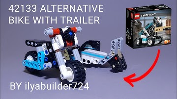 42133 Bike with Trailer - Lego Technic C Model Instruction MOC