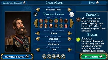 Civilization 6 tutorial for beginners: Which difficulty should you pick