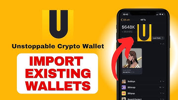 How to Import Existing Wallet into Unstoppable Wallet 2024?