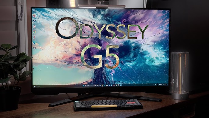 32 QHD Gaming Monitor Odyssey G5 Flat IPS LS32AG500PPXEN