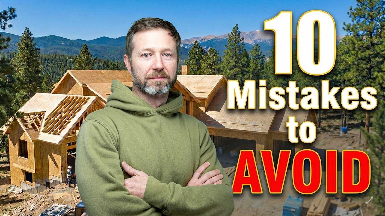Самые распространённые ошибки, которые допускают начинающие строители домов на заказ.
