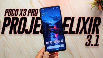 Project Elixir v3.1 Android 13 Update On POCO X3 Pro With Mochi Kernel 🔥