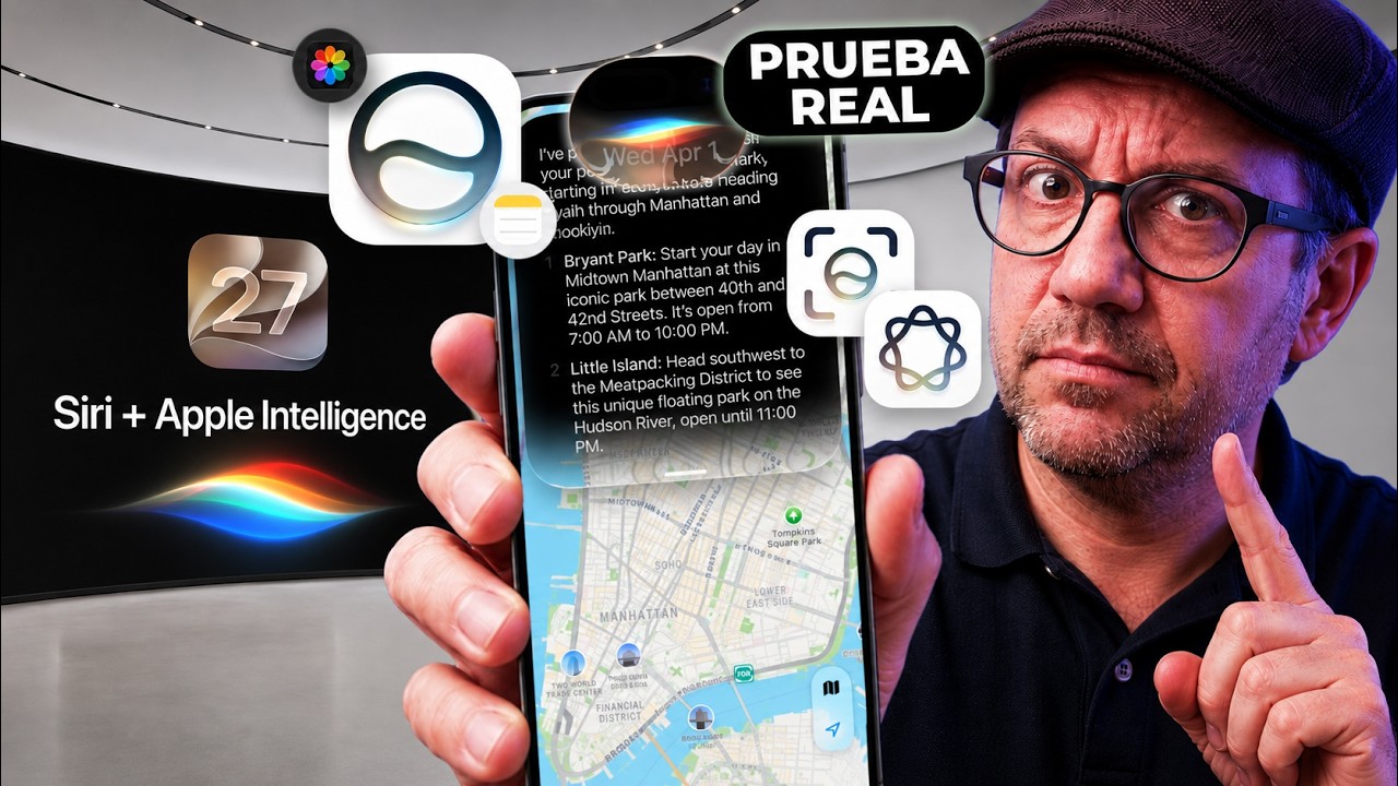 La nueva Siri de iOS 27 NO es lo que Apple nos vendió 👀 (sin humo)