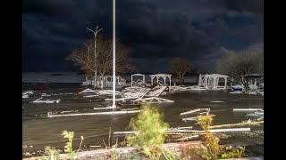 Последствия шторма века на Черном море | Геленджик | Анапа | Сочи. (ENG SUB)