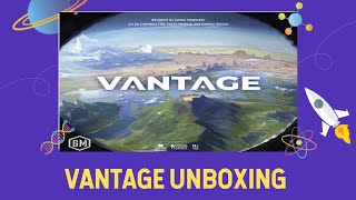 Vantage Unboxing & First Look | Stunning New Sci-Fi Game from Stonemaier Games