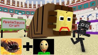 Monster School : Baldi`s Death Worm basic Learning and Education - Minecraft Animation Monster School : Baldi`s Death Worm basic Learning and Education - Minecraft Animation