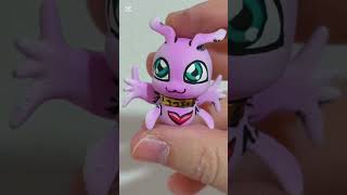 🖌️Pintando a marineangemon🎨 #digimon #artdoll #figures #custom #arttoy #bootleg #digimonfan #vpet