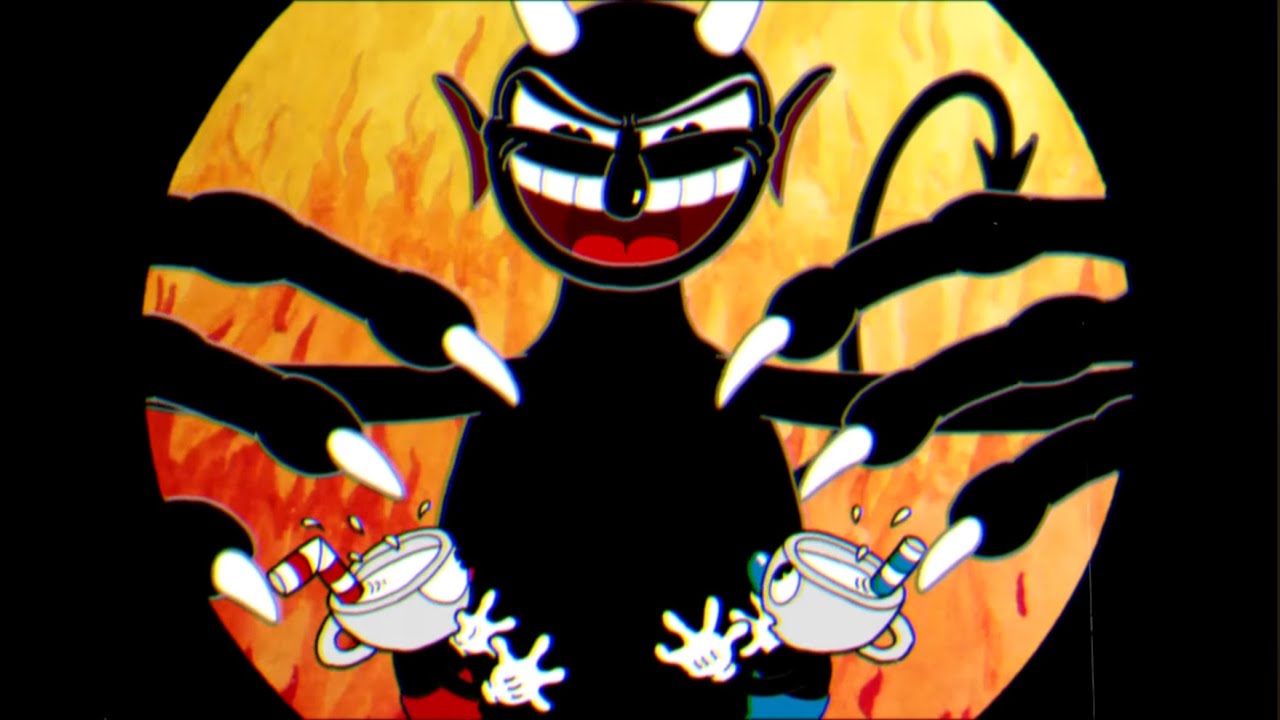 Cuphead but if there was an animated intro before the title screen (this footage is by old trailers)