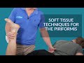 Soft tissue techniques for the piriformis external rotators  gluteal muscles