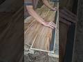 Metode pengukuran sambungan rak lemari yang pas #woodworking #diy #tips #tools #tricks